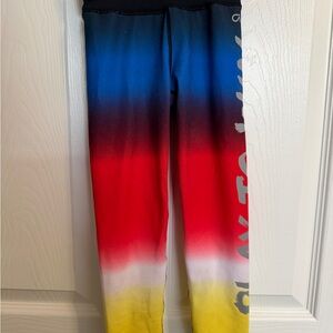 GAP Kids Gradient Leggings - Blue, Red, White, Yellow